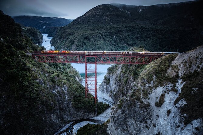 Christchurch to Franz Josef One Way Day Tour with TranzAlpine - Greymouth marks the change from rail to road
