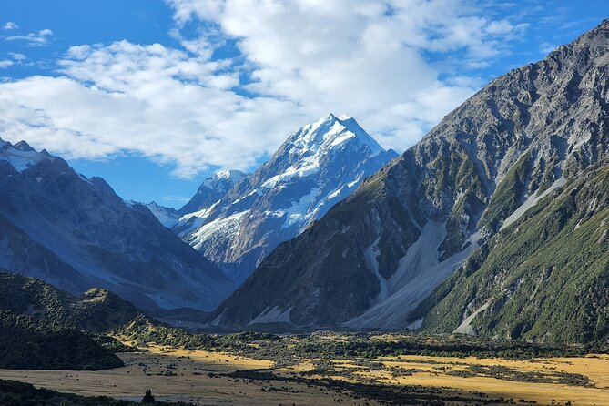 Christchurch to Queenstown via Lake Tekapo and Mt Cook (1 way) - Christchurch to Fairlie through braided rivers and farm country