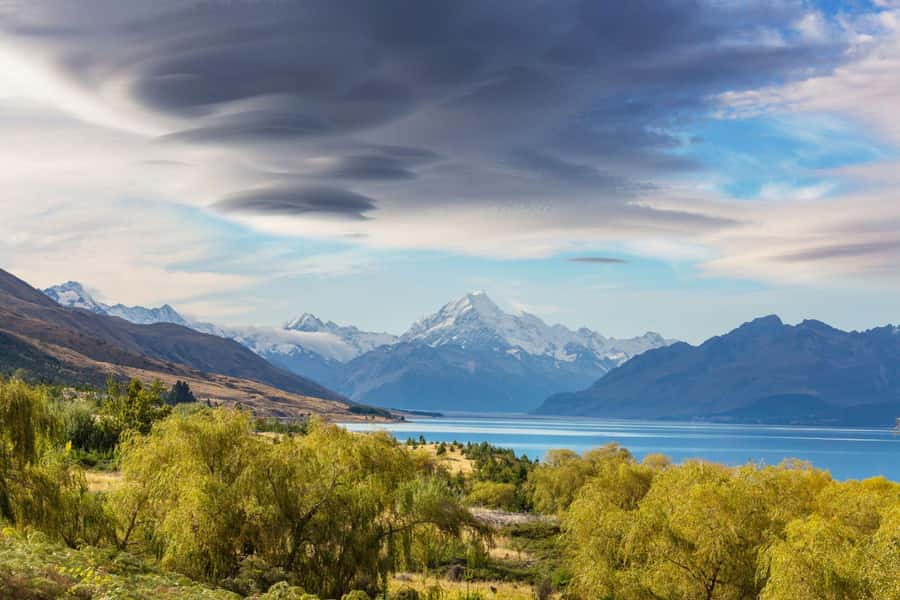 Christchurch: to Queenstown via Mt Cook 1 Way Tour - Leaving Christchurch across the Canterbury Plains