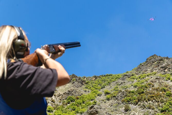 Clay Target Shooting & Ultimate Off-Roading in Gibbston Valley - Starting with clay targets on the Gibbston range