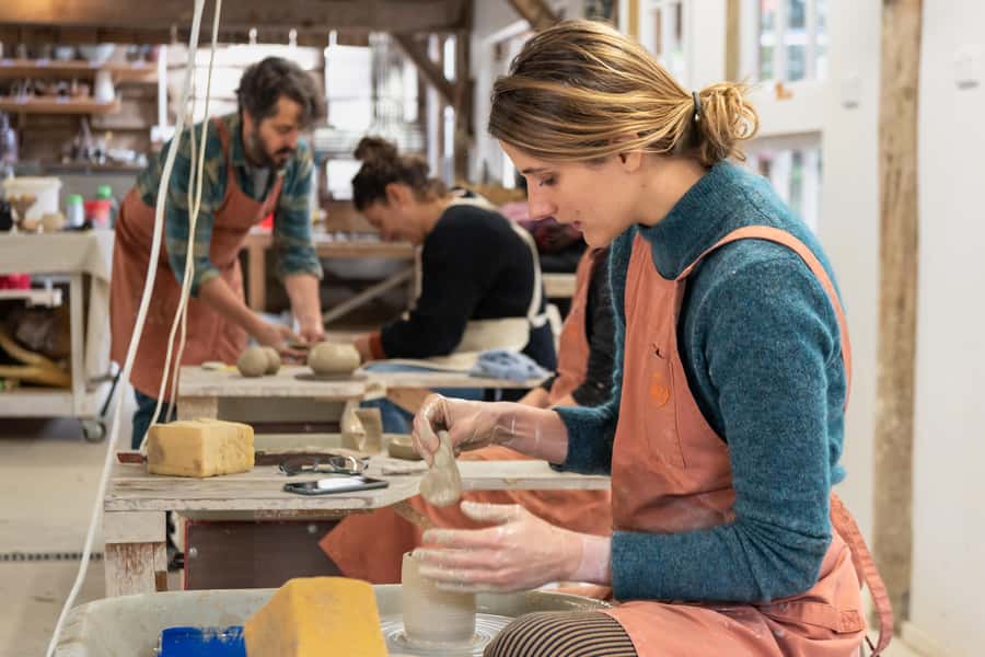 Coromandel: Wheel Throwing Pottery Class - Shaping your own New Zealand stoneware piece