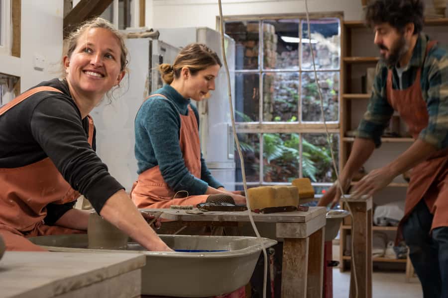 Coromandel: Wheel Throwing Pottery Class - What the NZD$40 price includes
