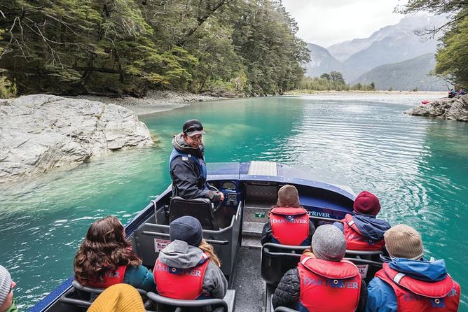Dart River Jet Boat and Wilderness Experience - Glenorchy at the edge of the park