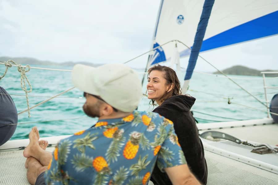 Day Sailing Charter on Catamaran with Lunch : Bay Of Islands - Lunch aboard the catamaran
