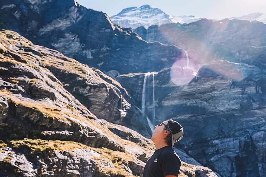 Earnslaw Burn Glacier & Waterfalls | 45 mins from Glenorchy - Key points at a glance