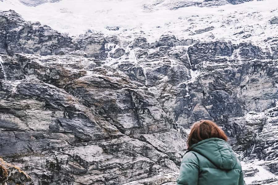 Earnslaw Burn Glacier & Waterfalls | 45 mins from Glenorchy - Leaving Glenorchy for Earnslaw Burn