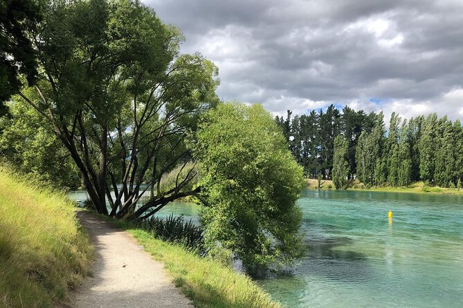 ebike tour lake Hawea river track to Wanaka - Coffee, pastries, and the finish in Wanaka