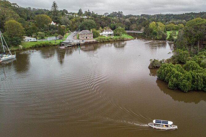 Electric Boats to explore Kerikeri river - Following the winding Kerikeri River