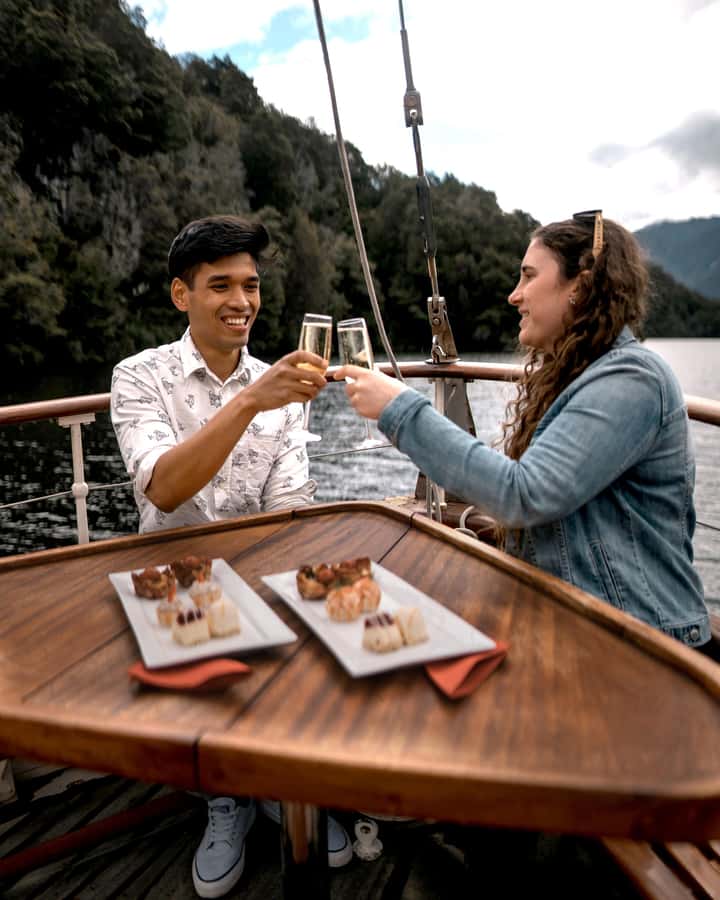 Evening Champagne Cruise on Historic 1935 Motor Yacht. - Why Faith makes this cruise different