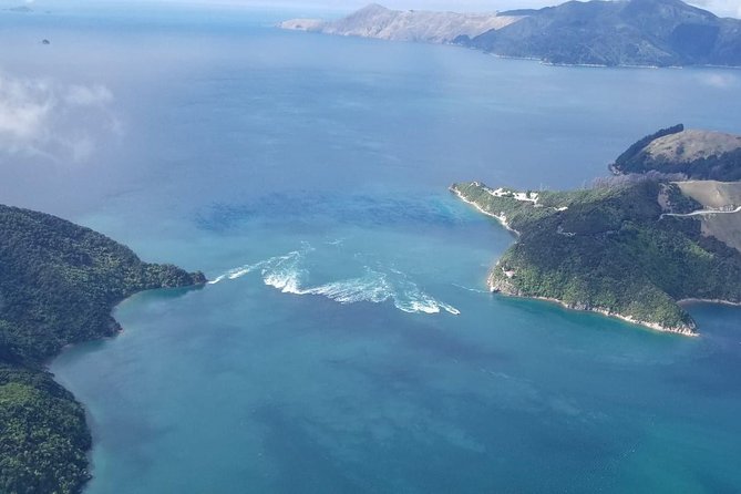 Flight Experience our Water and Wilderness Scenic Tour - The first views over Queen Charlotte Sound