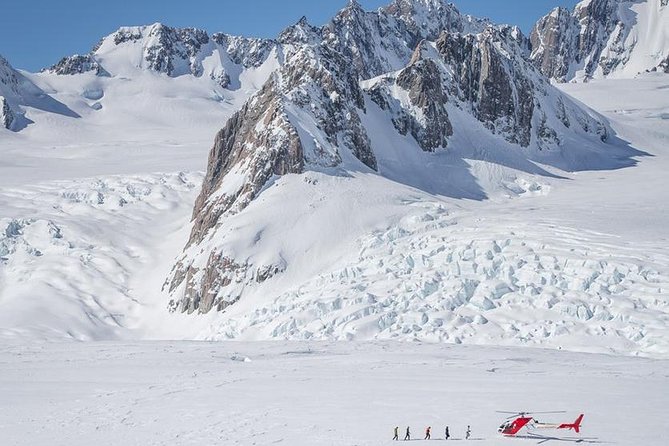 Fox Glacier: 25-Minute Helicopter Flight with Snow Landing - Touching down on the Fox Glacier Neve