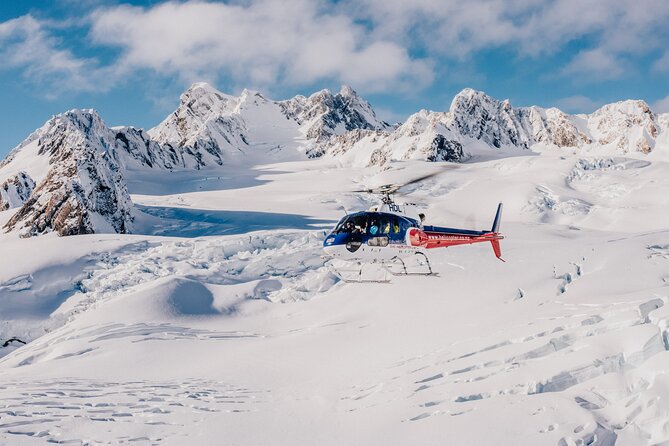 Fox Glacier and Mount Cook Helicopter Flight with Snow Landing - Ten minutes on the snow above Fox Glacier