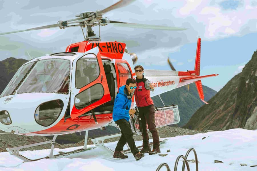 Fox Glacier: Up to 3 Hours Hike with Helicopter Transfer - Landing on Fox Glacier