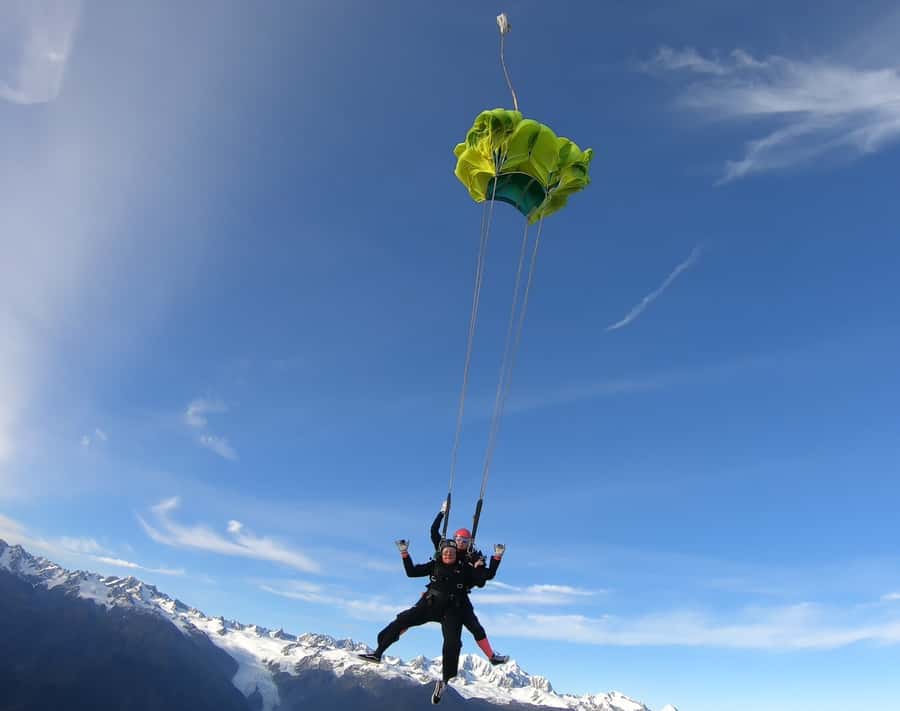 Franz Josef: 13,000ft, 16,500ft or 18,000ft Skydive - Cost, media, and overall value