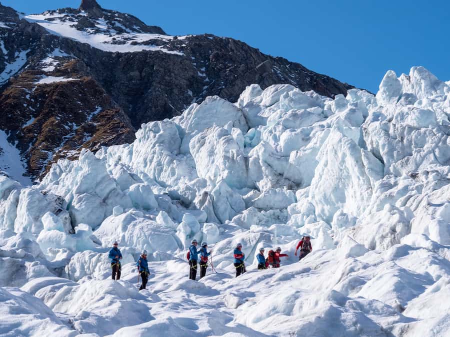 Franz Josef: 2.5 Hour Glacier Hike with Helicopter Transfer - The journey from Glacier Base to the helipad