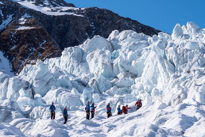 Franz Josef Glacier Heli-Hike - Landing on Franz Josef Glacier by helicopter