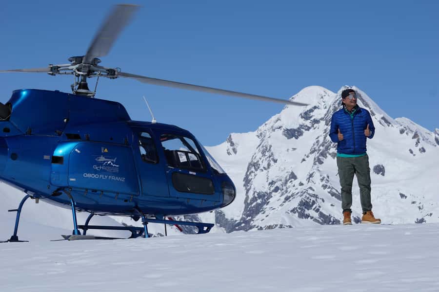 Franz Josef Glacier: Helicopter Flight & Alpine Landing - Into the Southern Alps