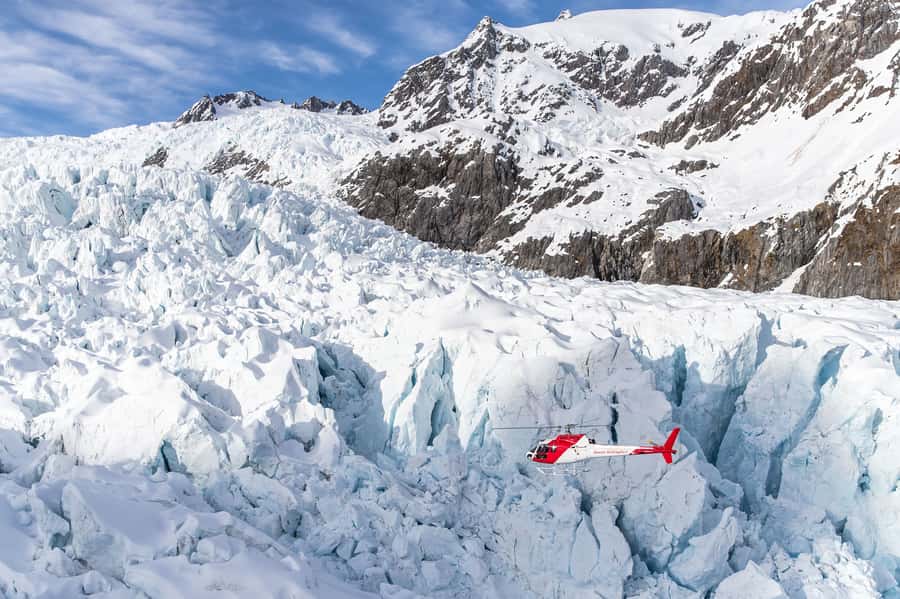 Franz Josef Glacier Helicopter Flight with Snow Landing - Icefalls, crevasses, and a view you cannot get from the road