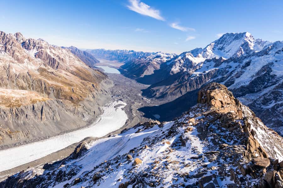 Franz Josef: Grand Circle 60 Minute Scenic Flight - Fox Glacier and the crossing of the Main Divide