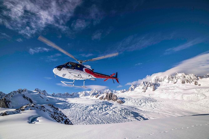 Franz Josef: Mountain Scenic Spectacular 40-Min Helicopter Flight - The Murchison Glacier valley from above