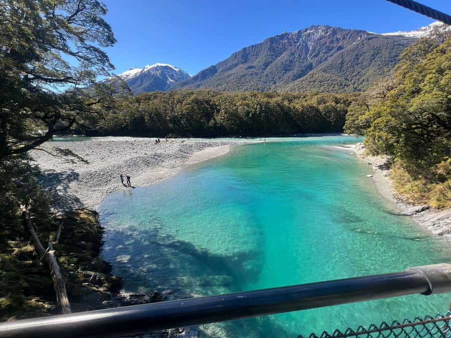 Franz Josef to Queenstown small group tour (One-Way) - The Blue Pools walk in Mount Aspiring National Park