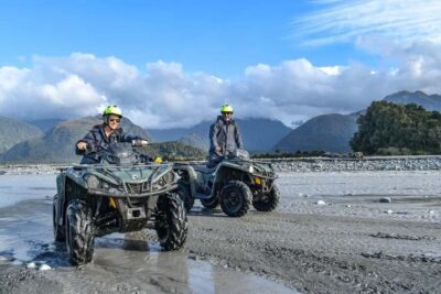 Franz Josef Town: Scenic Glacier Quad Bike Tour with Gear