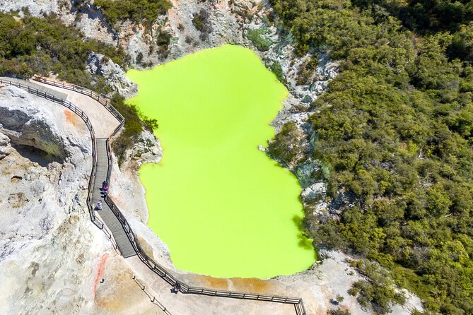 From Auckand: Waiotapu and Polynesian Spa Rotorua Day Tour - A brief look at Rotorua District