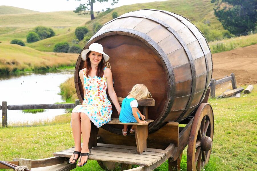 From Auckland: Hobbiton & Rotorua Tour with Lunch at Te Puia - A drink at the Green Dragon Inn