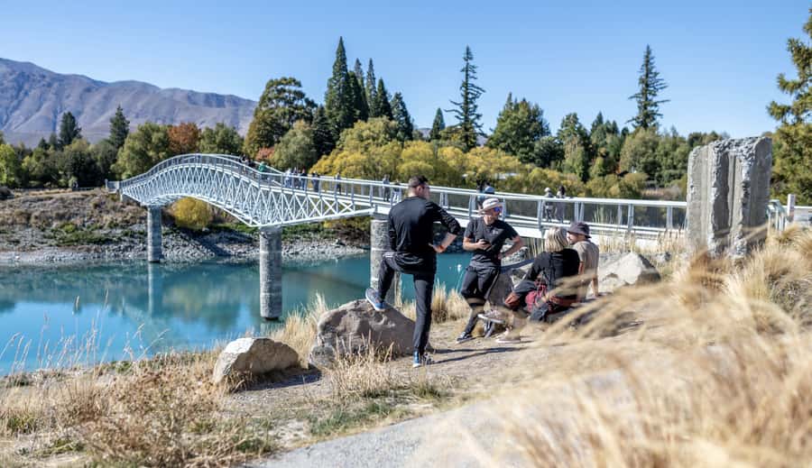From Christchurch: Mt Cook Day Tour & Lake Tekapo - Lake Tekapo and the tiny Church of the Good Shepherd