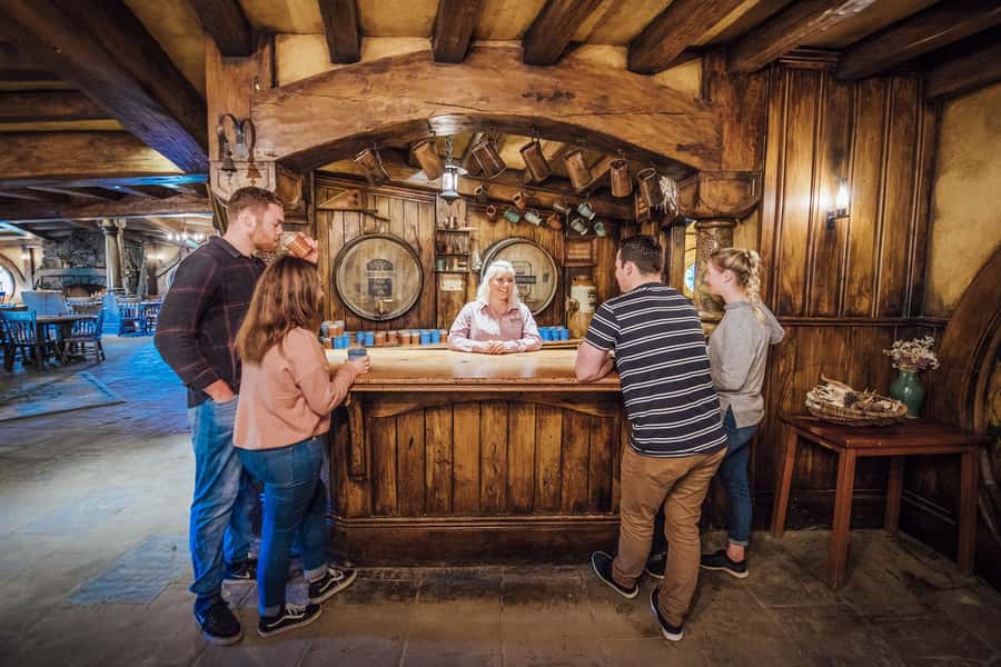 From Matamata: Guided Hobbiton Experience with Bus Transfers - Inside a Hobbit Hole