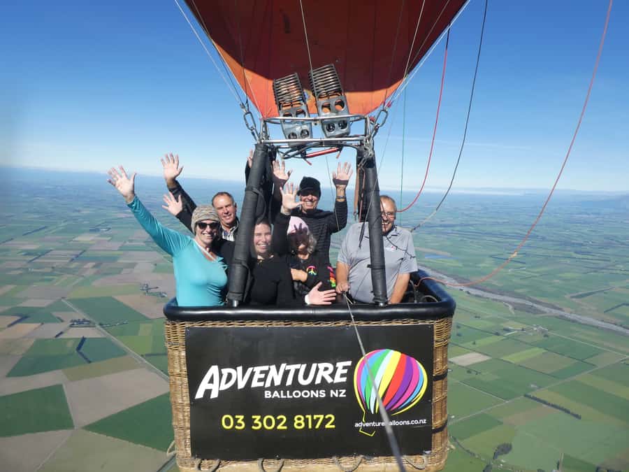 From Methven: Hot Air Balloon Flight in Canterbury with Wine - Safety, comfort, and the crew