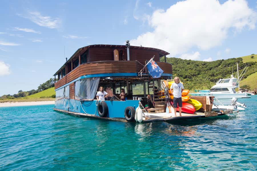 From Paihia: The Rock Adventure Overnight Cruise - The return to Paihia at about 3 pm