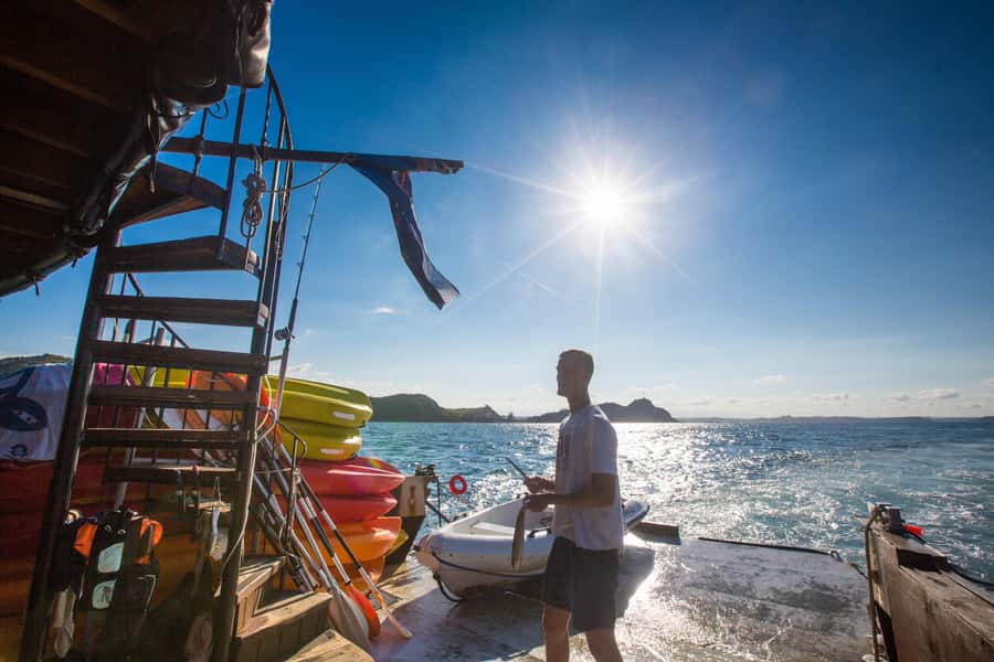 From Paihia: The Rock Adventure Overnight Cruise - Beaches, island walks, and time to play
