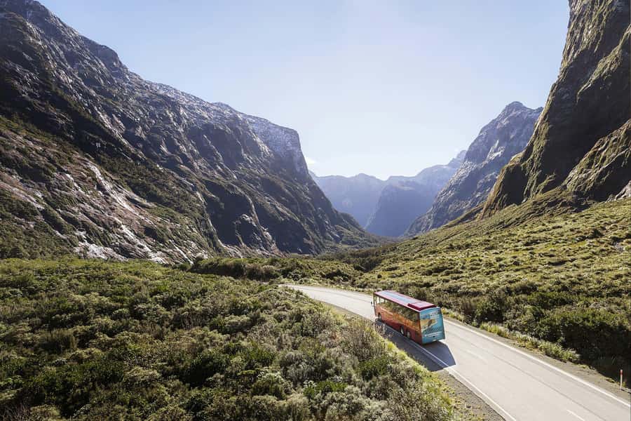 From Queenstown: Milford Sound Coach, Cruise, Scenic Flight - Checking in on Beach Street