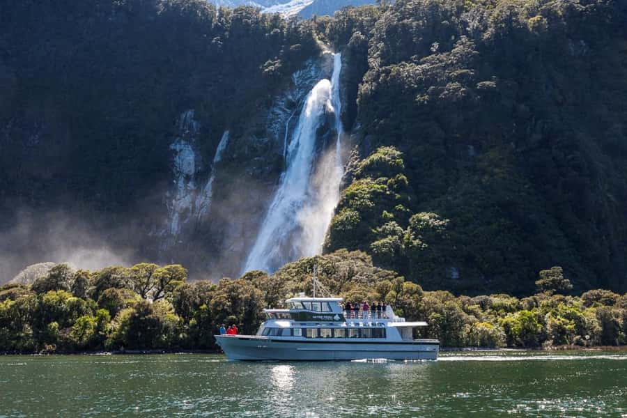 From Queenstown: Milford Sound Cruise and Scenic Drive - Mirror Lakes and the first scenic stops