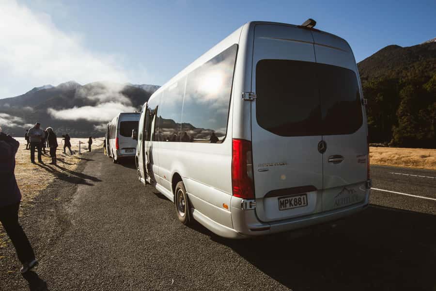 From Queenstown: Milford Sound Cruise and Scenic Drive - Outdoor decks, indoor seating, and the weather factor
