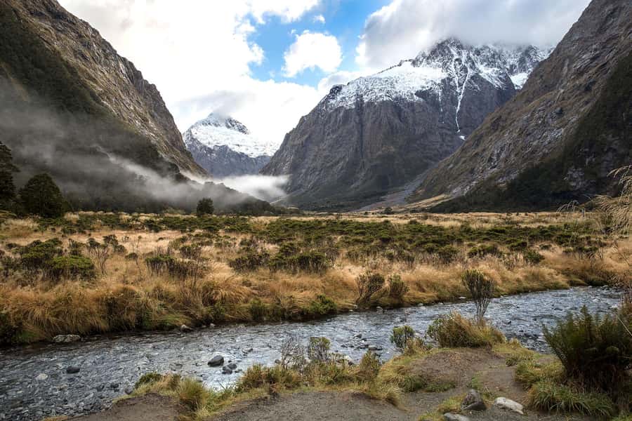 From Queenstown: Milford Sound Cruise & Scenic Coach Tour - Mirror Lakes, Christie Falls and photo stops