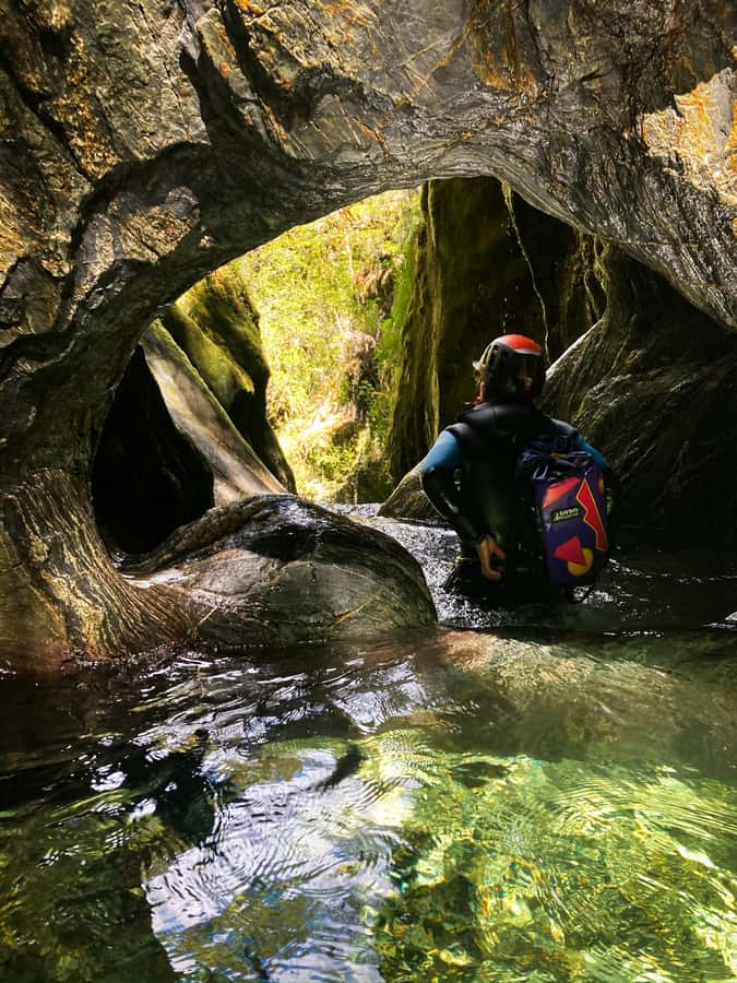 From Queenstown: Mount Aspiring Full-Day Canyoning Adventure - Three hours in a wetsuit, with plenty to do