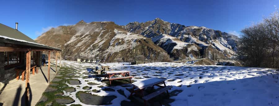 From Queenstown: Skippers Canyon Jet Boat Ride - The Pipeline Bungy stop