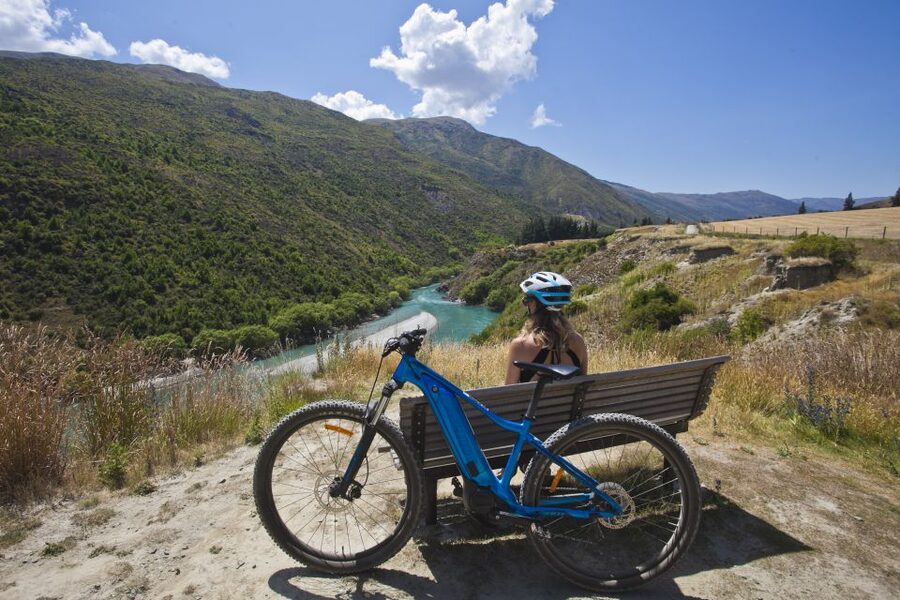 From Queenstown: 'Valley of the Vines' Wine and Bike Tour - Gibbston Tavern is the flexible lunch stop