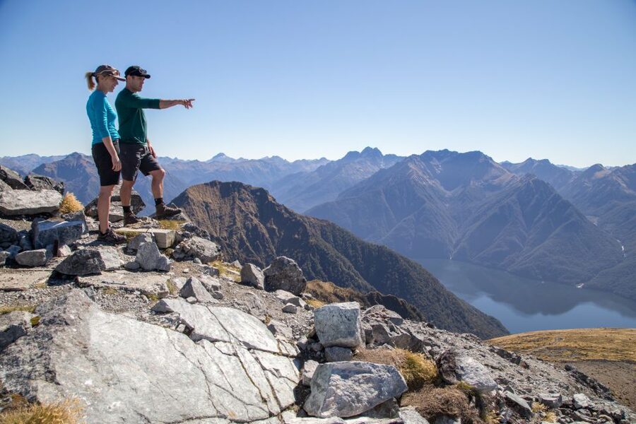 From Te Anau: Full Day Kepler Track Guided Heli-Hike - Limestone bluffs and Fiordland geology