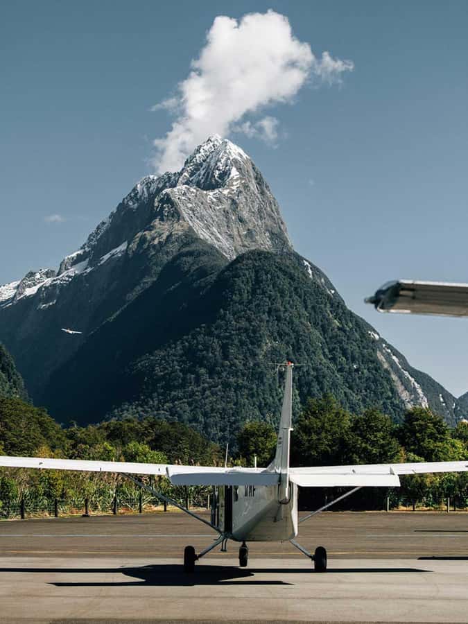 From Wanaka: Milford Sound Flight with Landing & Glaciers - Rainforest, waterfalls, and the scale of Fiordland
