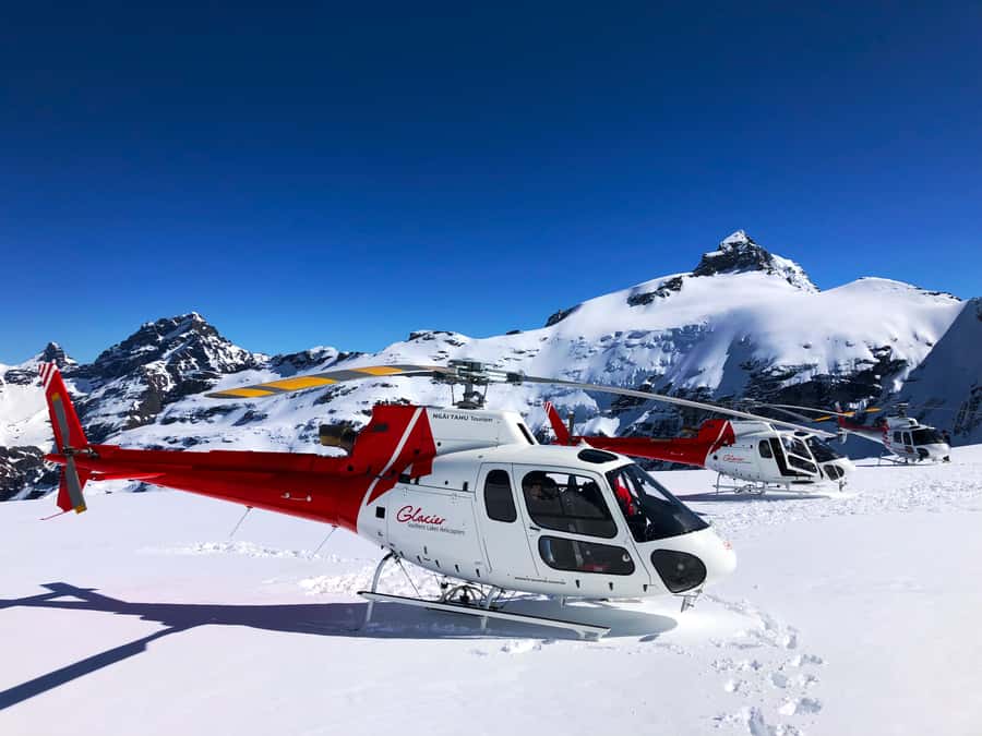 Glacier Explorer & Earnslaw Burn Helicopter Flight - Taking Off From Lucas Place in Queenstown