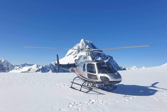 Glacier Galore Helicopter Scenic Flight from Milford Sound - Harrison’s Cove and the climb into Fiordland