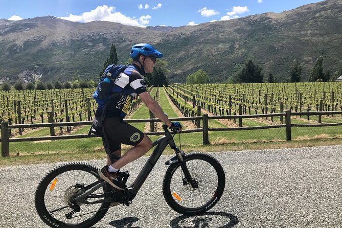 Guided eBike Wine Tour Ride to the Vines - Crossing Gibbston’s suspension bridges