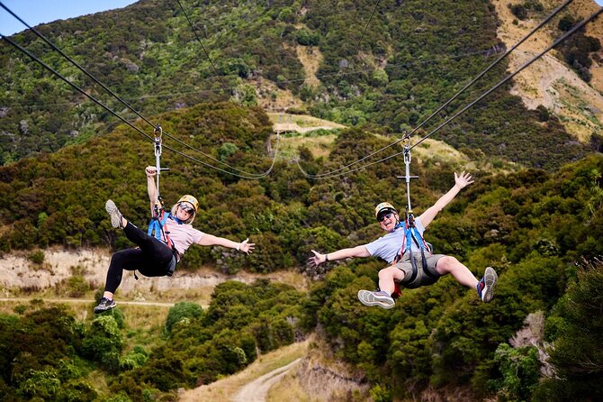 Half Day Zipline Adventure in Kaikoura - From central Kaikōura to the Kahutara River