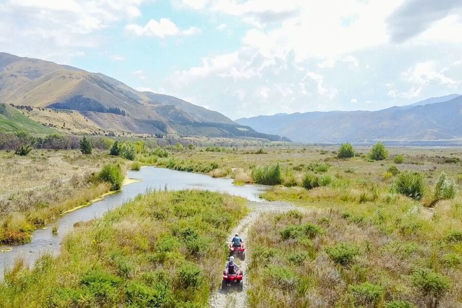 Hanmer Springs 2-Hour Quad Bike Safari - Starting beside the Waiau River