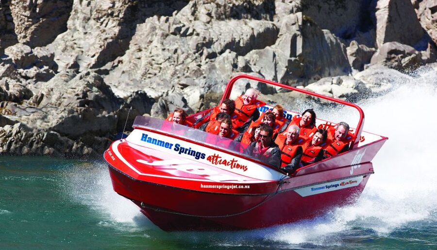 Hanmer Springs Jet Boat Adventure Tour - Arriving at the jet boat base