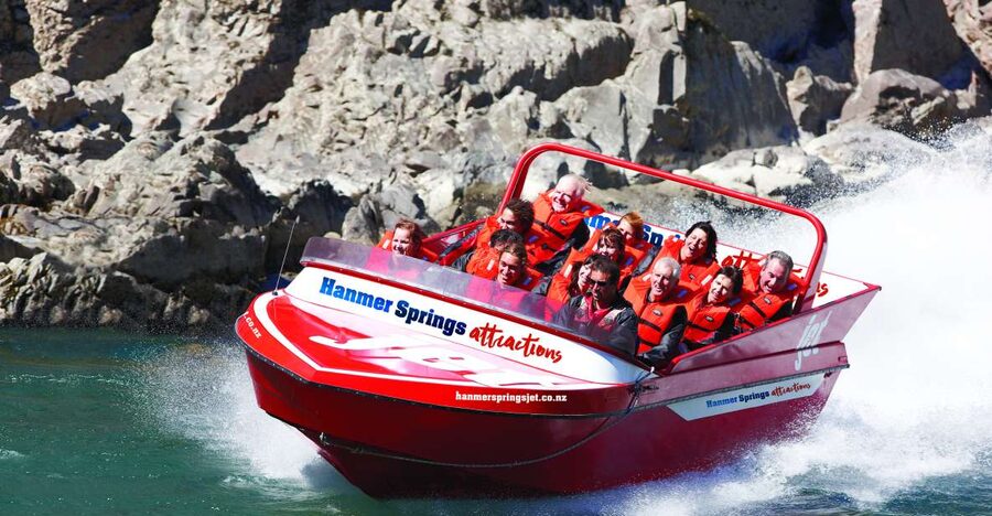 Hanmer Springs Jetboat & Quad Bike Combo - Starting at the Waiau River base