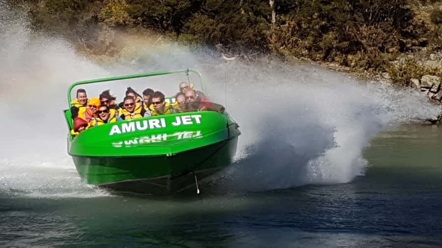 Hanmer Springs: River Jet Boat Ride - Racing through the Waiau Gorge